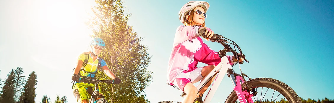 Mountainbiking mit Kindern