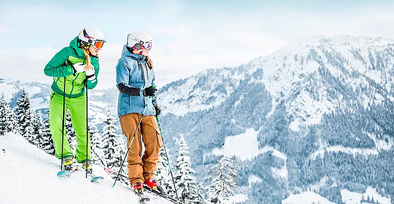 Skifahren in den Kitzbüheler Alpen